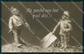 WW1 WWI Propaganda France Savoia Royalty Rizzi RPPC cartolina postcard XF8066 – fronte