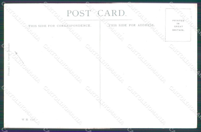 WW1 WWI Propaganda British Kaiser Wilhelm Anti German cartolina postcard XF8103 – retro