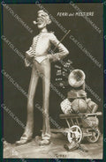 WW1 WWI Propaganda British Rizzi Gramophone RPPC cartolina postcard XF8121 – fronte