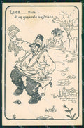 WW1 WWI Propaganda Anti Austria Bersaglieri cartolina postcard XF8136 – fronte