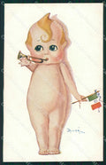 WW1 WWI Propaganda Olivieri Tricolore Child cartolina postcard XF8146 – fronte