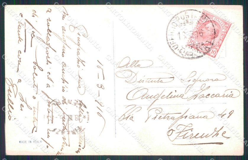 WW1 WWI Propaganda Bersaglieri RPPC cartolina postcard XF8154 – retro