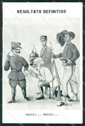 WW1 Propaganda Kaiser Wilhelm Franz Joseph Bersaglieri cartolina postcard XF8158 – fronte