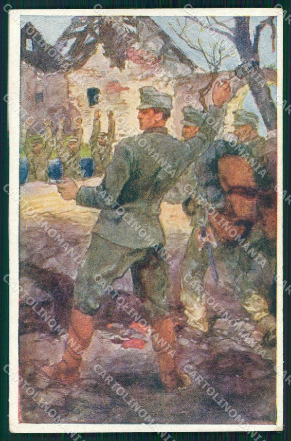 Militari WW1 WK1 AK Soldaten Rotes Kreuz 356 Roubal cartolina XF8195 – fronte