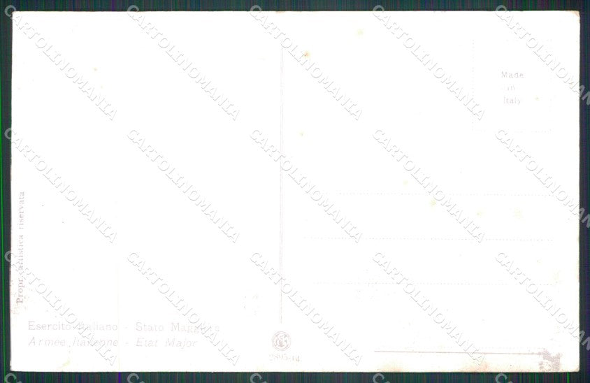 Militari Esercito Italiano Lancieri serie 2895-14 Cajani cartolina XF8232 – retro