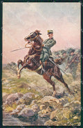 Militari Esercito Italiano Bersaglieri serie 2895-4 Cajani cartolina XF8233 – fronte