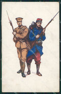 Militari Inglesi English Soldiers serie 602 Salmon cartolina XF8292 – fronte