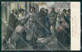 Militari Francesi French Soldiers Propaganda Anti German PIEGHE cartolina XF8306 – fronte