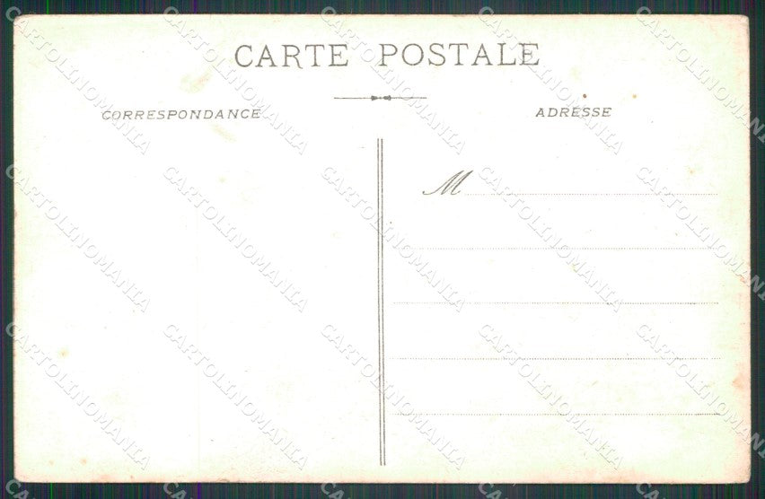 Militari Francesi French Soldiers Propaganda Anti German Aisne cartolina XF8308 – retro