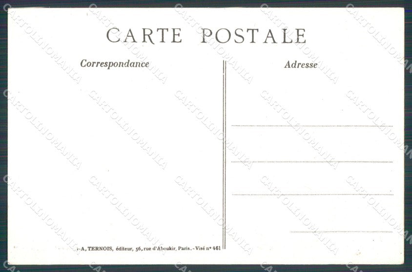 Militari Propaganda WWI France Gallieni 1914 cartolina XF8332 – retro