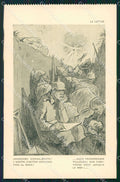 Militari Propaganda WW1 WWI Anti German Louis Raemaekers cartolina XF8375 – fronte