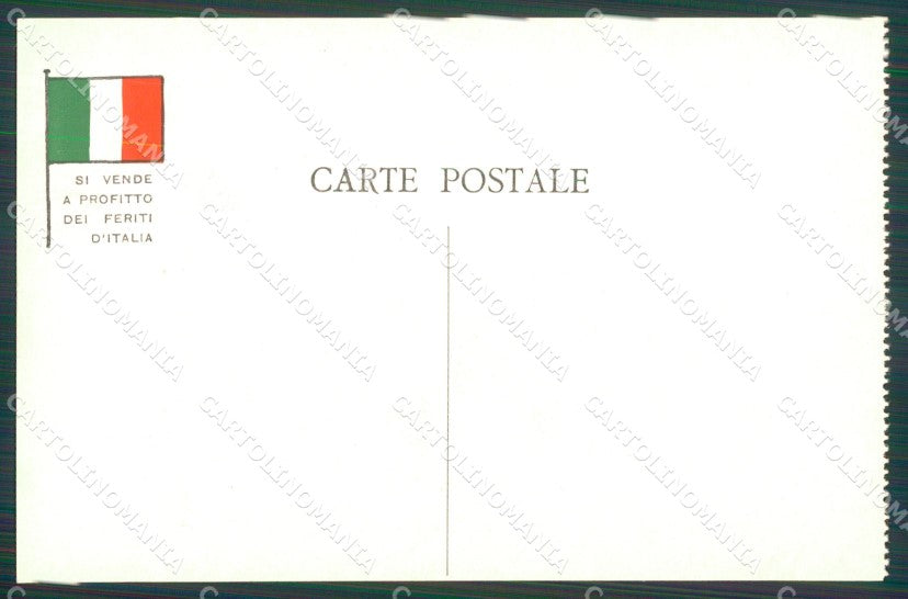 Militari Propaganda WW1 WWI Anti German Yser Louis Raemaekers cartolina XF8383 – retro