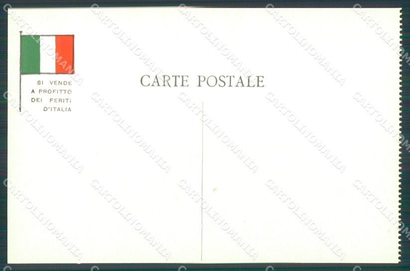 Militari Propaganda WW1 WWI Anti German Louis Raemaekers cartolina XF8393 – retro