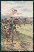 Militari Propaganda WW1 WWI Bersaglieri ABRASA cartolina XF8488 – fronte