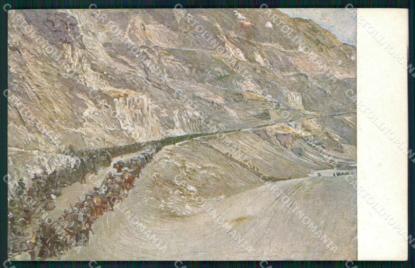 Militari WW1 WWI Truppe Val Frenzela 1017 Sartorio cartolina XF8508 – fronte