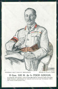 Militari WW1 WWI Generali Esercito Britannico Poer Gough Dodd cartolina XF8520 – fronte