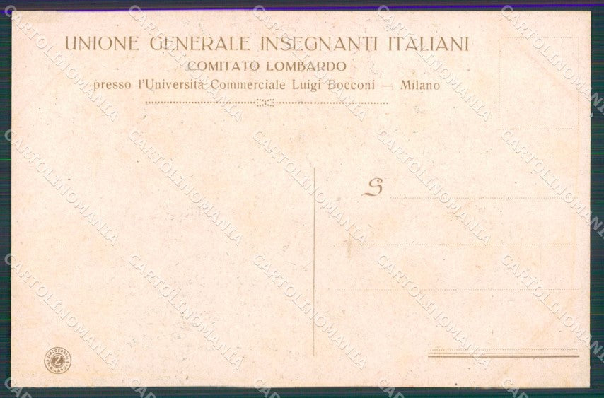 Militari WW1 Isonzo Carso Carnie Cadore Alpini CRI Beltrame cartolina XF8529 – retro