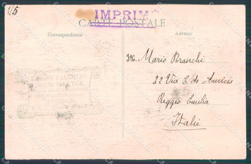 Militari WW1 Propaganda Franz Joseph I Trieste d'Amy PIEGHINA cartolina XF8553 – retro