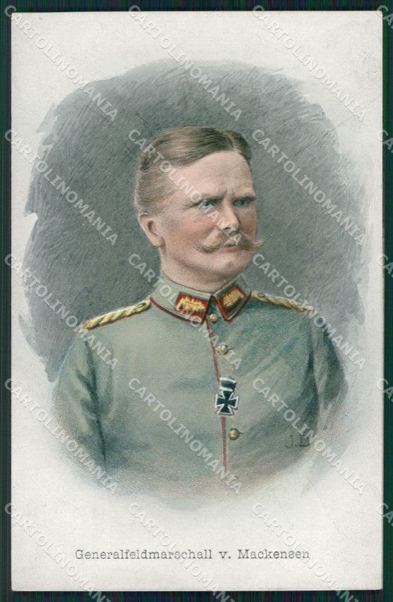 Military Generalfeldmarschall August von Mackensen AK cartolina XF8557 – fronte