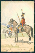 Militari Belgio Belgique Uniformi Cavallo Horse serie 1002 DV cartolina XF8628 – fronte