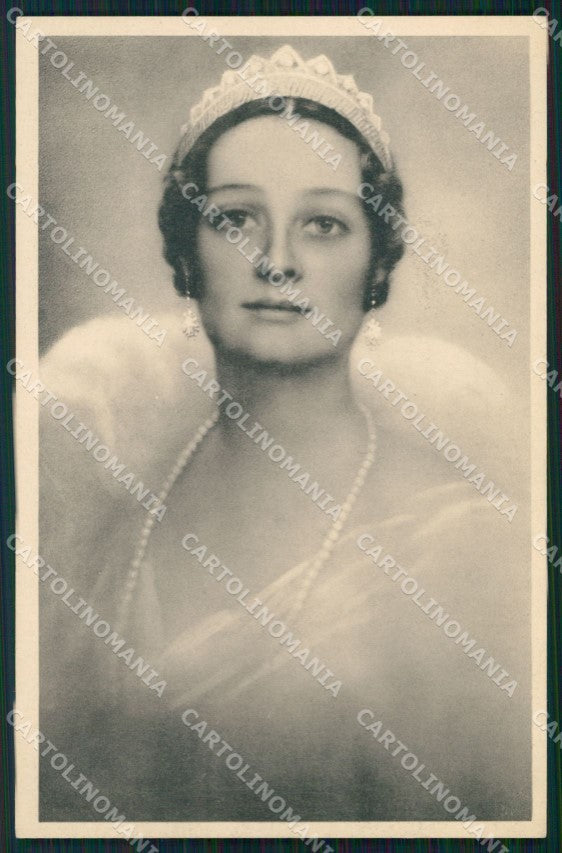 Reali Royalty Belgique Belgio Koningin Astrid cartolina XF8635 – fronte