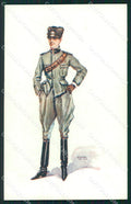 Militari Artiglieria Uniformi GMD cartolina postcard XF8680 – fronte