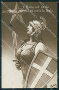 WW1 WWI Propaganda Bertiglia Italia RPPC cartolina postcard XF8732 – fronte