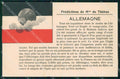 WW1 WWI Propaganda Anti German Predictiones de Thebes cartolina postcard XF8735 – fronte
