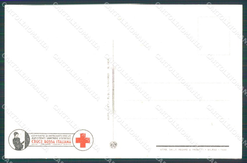 Artist Signed Muggiani Croce Rossa Red Cross Children cartolina postcard XF8740 – retro