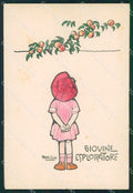 WW1 WWI Propaganda Guerra Assistenza Bambini Attilio cartolina postcard XF8744 – fronte