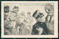 WWI WW1 Italian Propaganda Patriotic War Humor Savoia Malus cartolina XF8855 – fronte