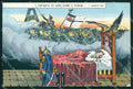 WWI WW1 Italian Propaganda Anti Kaiser Wilhelm II Paris cartolina XF8899 – fronte