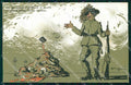WWI WW1 Propaganda Patriotic War Humor Bersaglieri Muggiani cartolina XF8965 – fronte