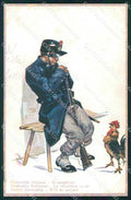 WWI WW1 Propaganda Neutralità Italiana Trieste Codognato cartolina XF9007 – fronte