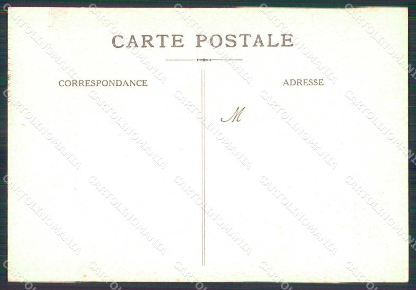 WWI WW1 French Propaganda Anti Kaiser Wilhelm II Carrias cartolina XF9040 – retro