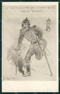 WWI WW1 French Propaganda Anti German L. Tauzin cartolina XF9048 – fronte