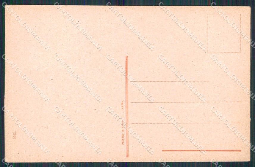WWI WW1 French Propaganda Alsace Lorraine Lapina Marechaux cartolina XF9066 – retro