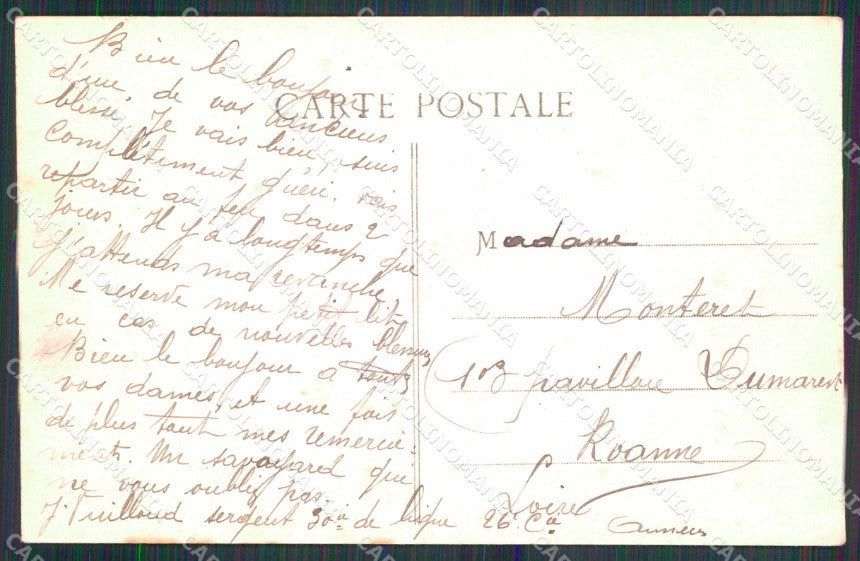 WWI WW1 French British Propaganda Anti German Ergé cartolina XF9079 – retro