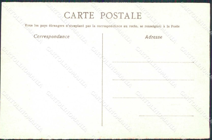WWI WW1 French British Propaganda Joffre French Allies cartolina XF9091 – retro
