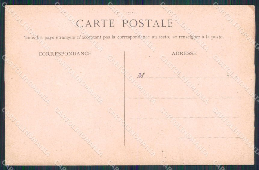 WWI WW1 French Propaganda Lorraine Anti German cartolina XF9098 – retro