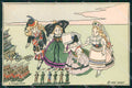 WWI WW1 French Propaganda Children L. Tanquerey cartolina XF9101 – fronte