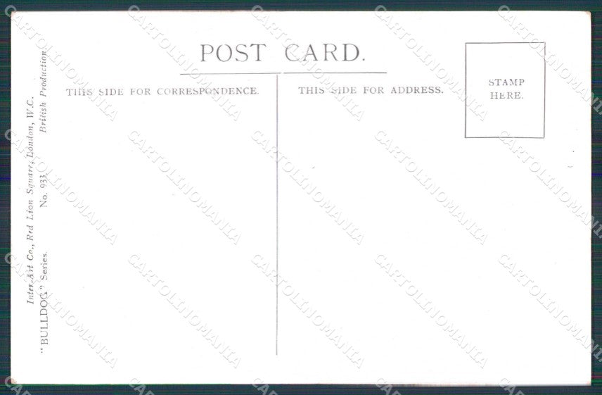 WWI WW1 French British Propaganda Anti Kaiser Wilhelm II K. O Brien cp XF9117 – retro