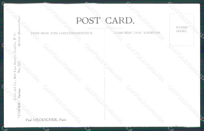 Artist Signed Romantic Couple F. Spurgin cartolina XF9134 – retro
