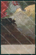 WWI WW1 Italian Propaganda Tricolore L. Yobbi cartolina XF9157 – fronte