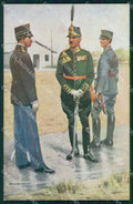 Military Soldiers Royal Dutch Army Van Oorschot 5 cartolina XF9175 – fronte