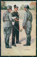 Military Soldiers Royal Dutch Army Van Oorschot 9 cartolina XF9179 – fronte