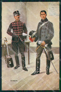 Military Soldiers Royal Dutch Army Van Oorschot 13 cartolina XF9182 – fronte