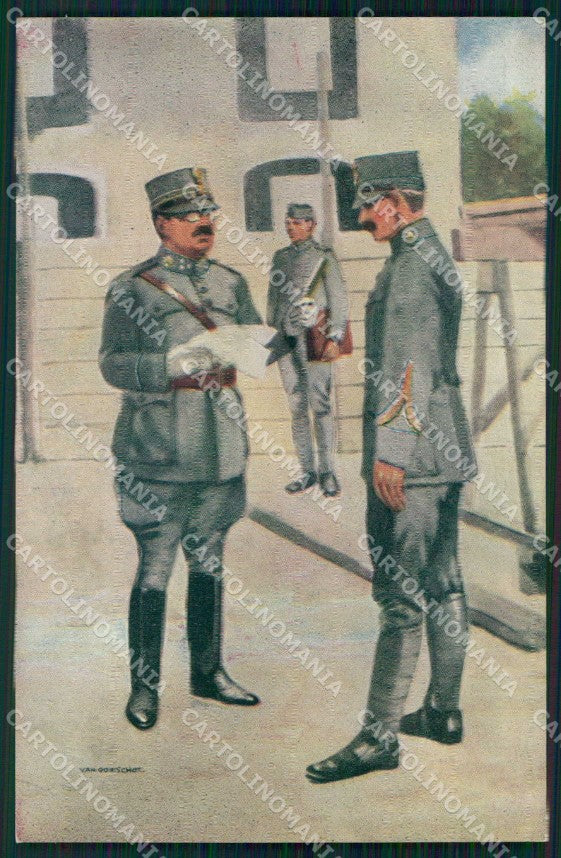 Military Soldiers Royal Dutch Army Van Oorschot 21 cartolina XF9185 – fronte