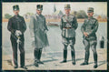 Military Soldiers Royal Dutch Army Van Oorschot 19 cartolina XF9190 – fronte