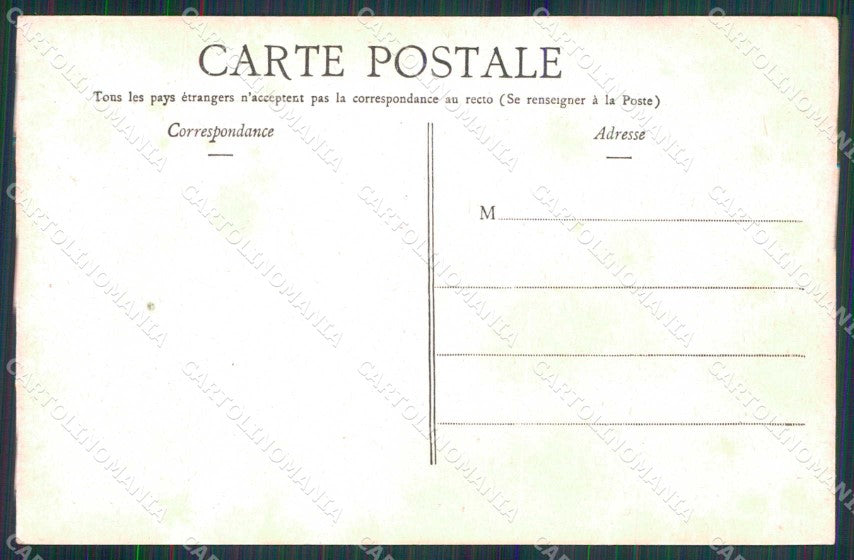 WWI WW1 French Propaganda German Russian Soldiers cartolina XF9211 – retro